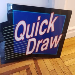 New york lottery neon signs